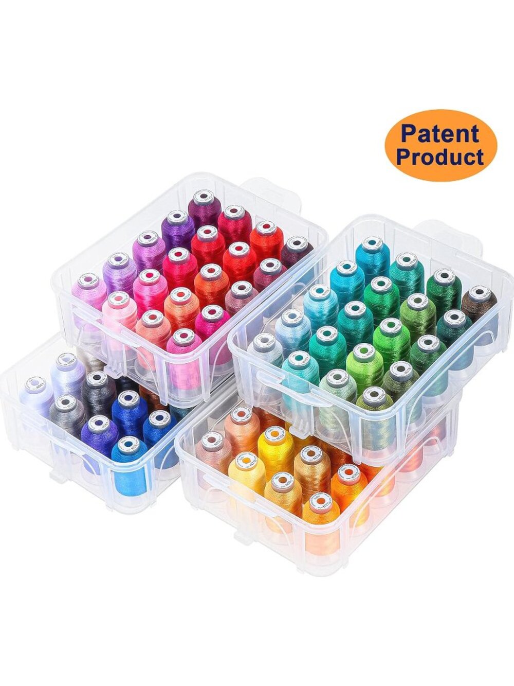 80 Colors Embroidery Machine Thread with Storage Box - Picture 3 of 6